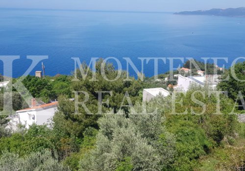 *Building plot in Budva - Krstac, 1.251 m2, with a fantastic sea view, in Montenegro.