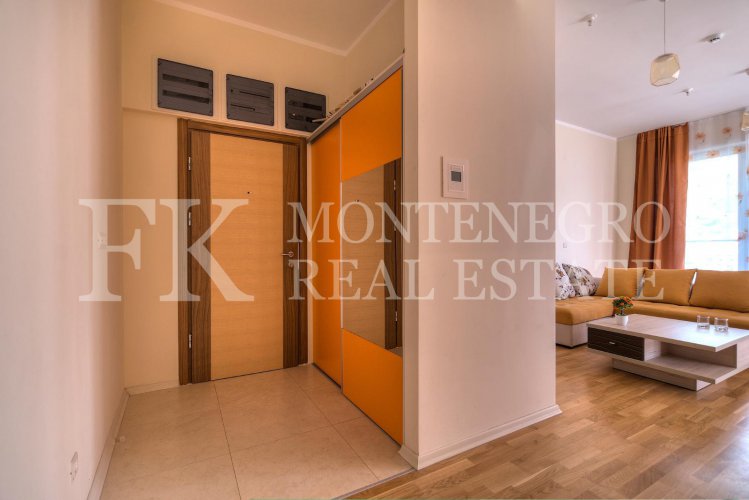 Spectacular apartment, 93m2, in Budva – Becici, in the Apart Hotel Harmonia, with a magnificent sea view, in Montenegro.