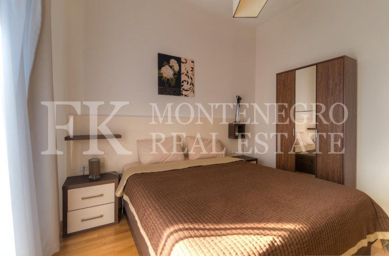 Великолепная квартира, 189м2, в Будве – Бечичи, в апарт-отеле Harmonia, с великолепным видом на море, в Черногории.