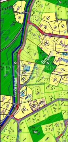 *Приятная цена. Урбанизированный участок под застройку, 3.500м2, в Сутоморе, муниципалитет Бар, с видом на море.