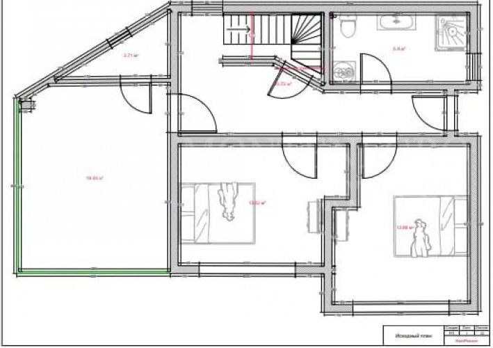Новый и современный дом, 160м2, в Баре, спрятанный на легком холме среди оливковых деревьев, с видом на море, город, гавань, старый город и окружающие горы.
