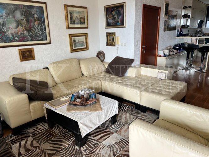 *Exclusive Apartment, 97m² with Sea View and Fireplace in Budva - Lazi, Montenegro