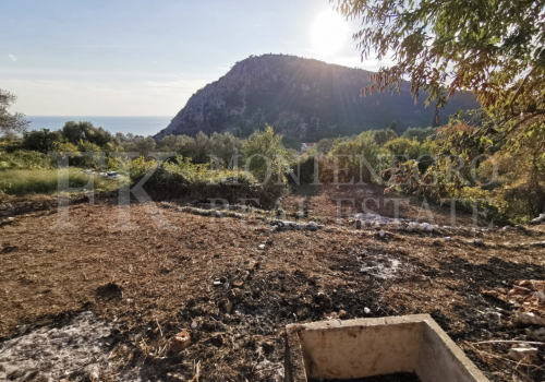 Building Plot with Sea View and Approved Construction Project in Buljarica – 302 m²