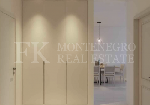 Modern Apartment with Sea View in Budva-Becici, Just 5 Minutes from the Beach, Montenegro 57.5 m² | 1 Bedroom | 1 Bathroom | Balcony | Sea View